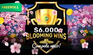 Ozwin Casino - $6,000 Blooming Wins Freeroll Tournament