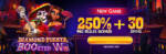 Raging Bull Casino - 250% No Rules Bonus + 30 Free Spins on Diamond Fiesta