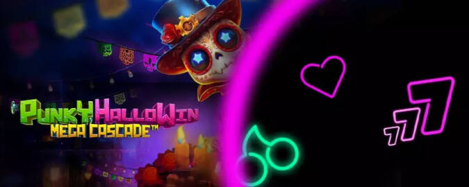 Uptown Pokies - Deposit $35 and get 130 Added Free Spins on Punky HalloWin Mega Cascade