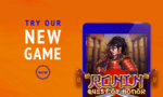 Jackpot Capital Casino - 250% Deposit Bonus + 25 FS on Ronin Quest of Honor