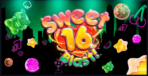 Uptown Pokies - up to 225% Daily Deposit Bonus + 50 Free Spins on Sweet 16 Blast!