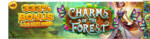 Heaps O Wins Casino - 20 No Deposit FS on Charms of the Forest + 333% Bonus + 33 FS