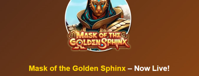 Grande Vegas Casino - 250% Bonus up to $500 and 50 FS on Mask of the Golden Sphinx