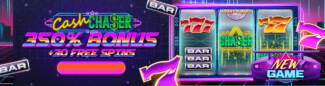 Velvet Spin Casino - 15 No Deposit FS on Cash Chaser + 350% Deposit Bonus + 30 Free Spins